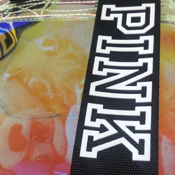 Victoria’s Secret PINK clear iridescent backpack - Picture 6 of 6